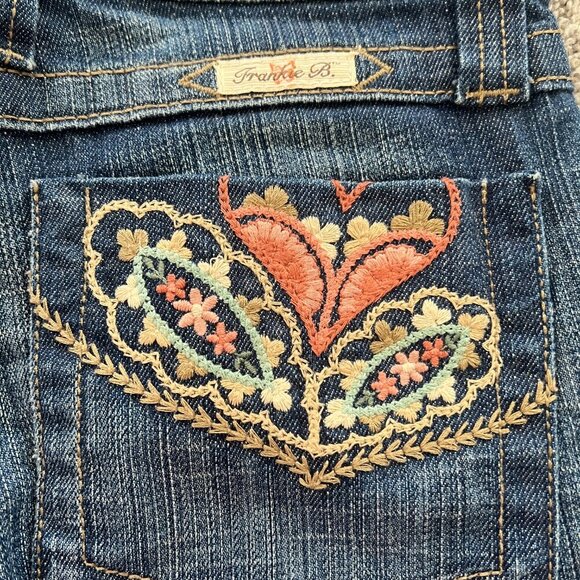 Vintage Frankie B Y2K Flare Jeans- Women's 2 - Picture 5 of 5